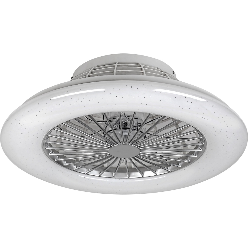 Rabalux - LED Zatemnitvena stropna svetilka z ventilatorjem LED/30W/230V + Daljinski upravljalnik 3000-6500K
