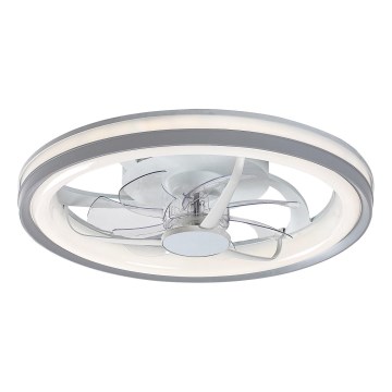 Rabalux - LED Zatemnitvena stropna svetilka z ventilatorjem LED/40W/230V 3000/4000/6000K Wi-Fi + Daljinski upravljalnik