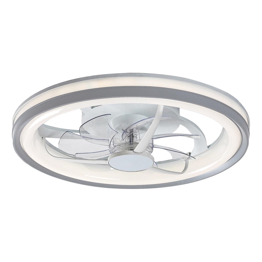 Rabalux - LED Zatemnitvena stropna svetilka z ventilatorjem LED/40W/230V 3000/4000/6000K Wi-Fi + Daljinski upravljalnik