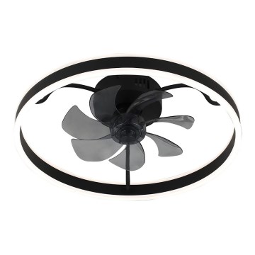 Rabalux - LED Zatemnitvena stropna svetilka z ventilatorjem LED/40W/230V 3000/4000/6000K Wi-Fi + Daljinski upravljalnik