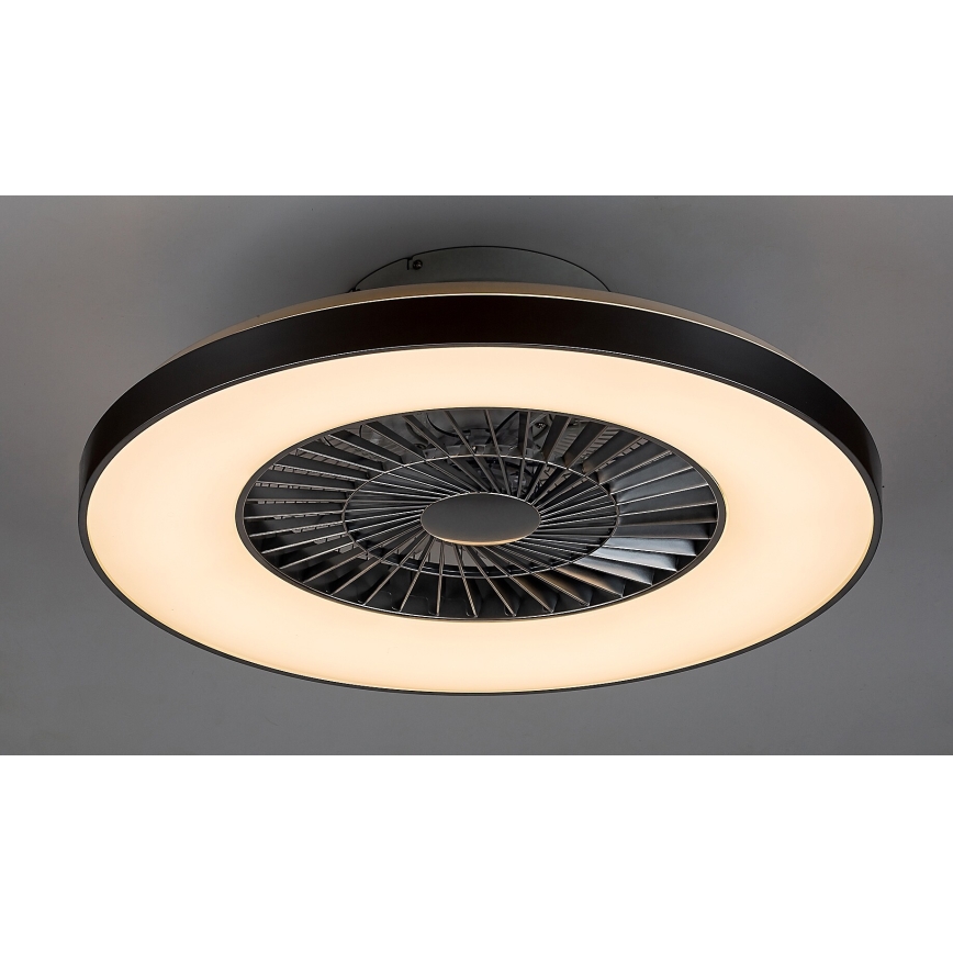 Rabalux - LED Zatemnitvena stropna svetilka z ventilatorjem LED/40W/230V 3000-6500K + Daljinski upravljalnik