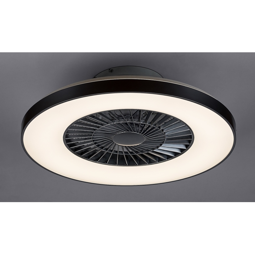 Rabalux - LED Zatemnitvena stropna svetilka z ventilatorjem LED/40W/230V 3000-6500K + Daljinski upravljalnik