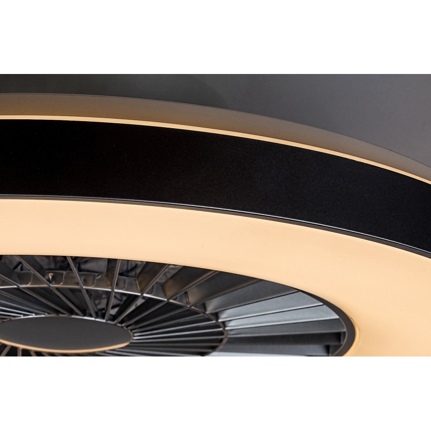 Rabalux - LED Zatemnitvena stropna svetilka z ventilatorjem LED/40W/230V 3000-6500K + Daljinski upravljalnik