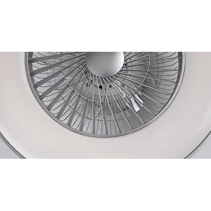 Rabalux - LED Zatemnitvena stropna svetilka z ventilatorjem LED/40W/230V 3000-6500K + Daljinski upravljalnik