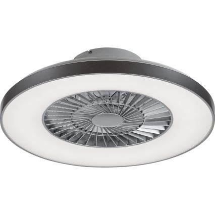 Rabalux - LED Zatemnitvena stropna svetilka z ventilatorjem LED/40W/230V + Daljinski upravljalnik 3000-6500K