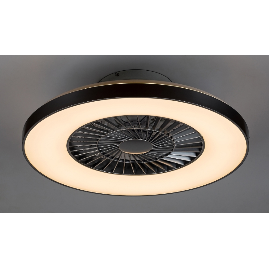 Rabalux - LED Zatemnitvena stropna svetilka z ventilatorjem LED/40W/230V 3000-6500K + Daljinski upravljalnik