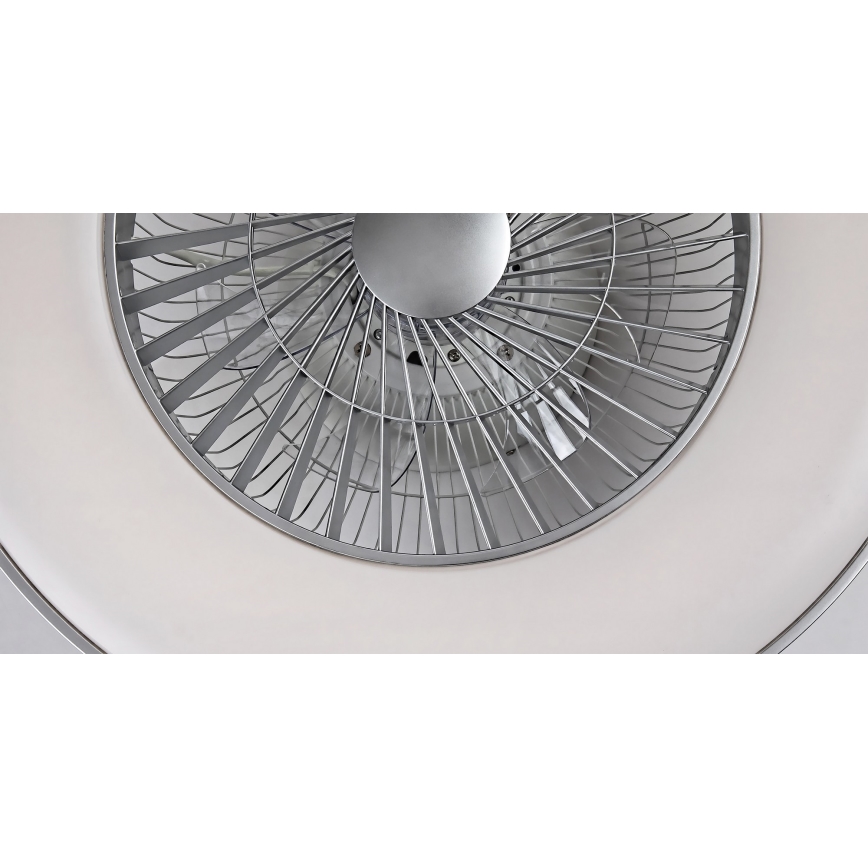 Rabalux - LED Zatemnitvena stropna svetilka z ventilatorjem LED/40W/230V 3000-6500K + Daljinski upravljalnik