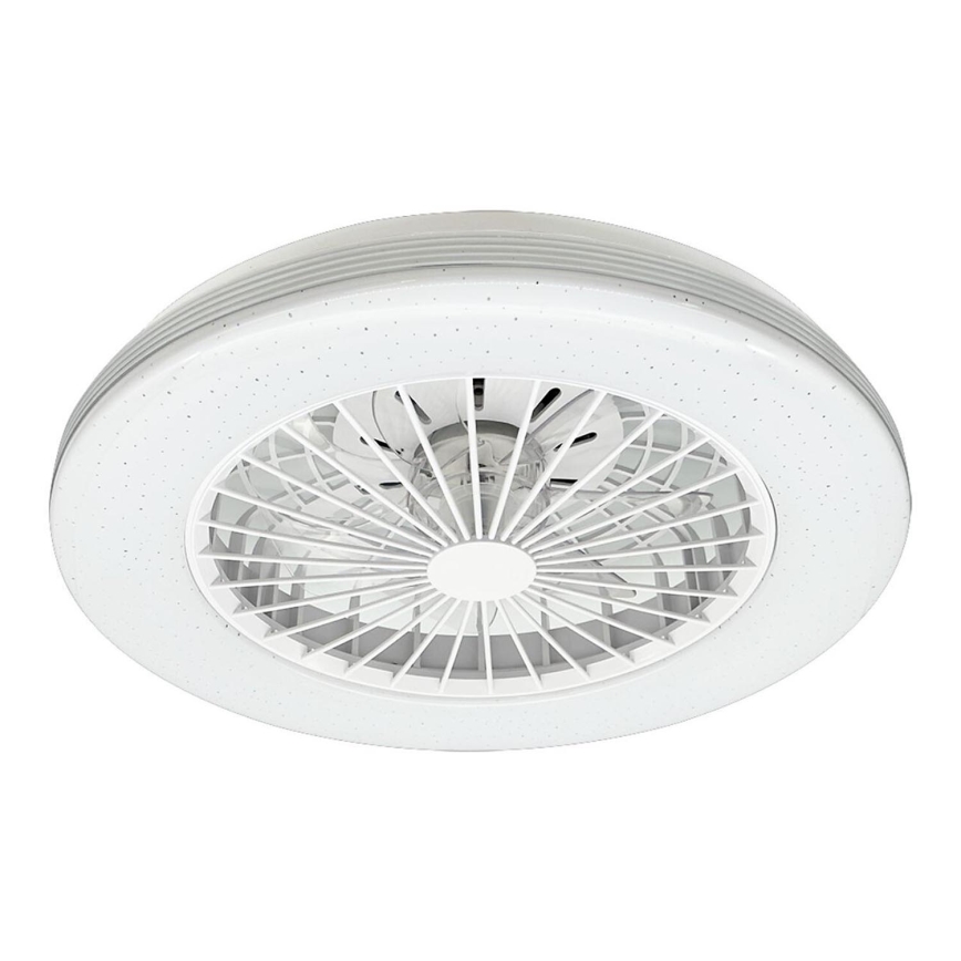 Rabalux - LED Zatemnitvena stropna svetilka z ventilatorjem LED/48W/230V 3000-6500K + Daljinski upravljalnik