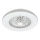 Rabalux - LED Zatemnitvena stropna svetilka z ventilatorjem LED/48W/230V 3000-6500K + Daljinski upravljalnik