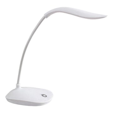 Rabalux - LED zatemnitvena upogljiva namizna svetilka LED/2W/5V bela