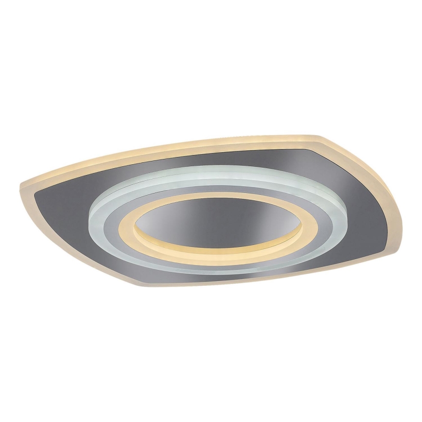 Rabalux - LED zatemnjevalna stropna svetilka LED/60W/230V 3000/4000/6000K matiran krom + daljinski upravljalnik 48x48 cm