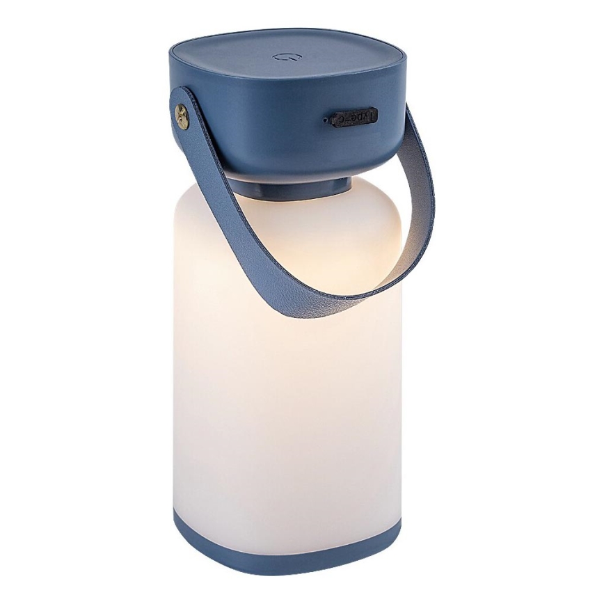 Rabalux - LED Zunanja polnilna namizna svetilka z možnostjo zatemnitve na dotik LED/3W/5V IP44 modra