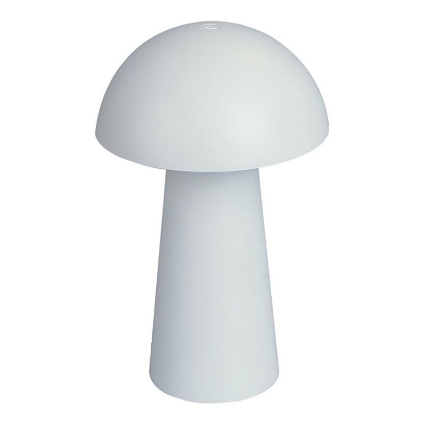 Rabalux - LED zunanja polnilna svetilka z dotikom in zatemnitvijo LED/1,5W/5V IP44 1200 mAh USB bela