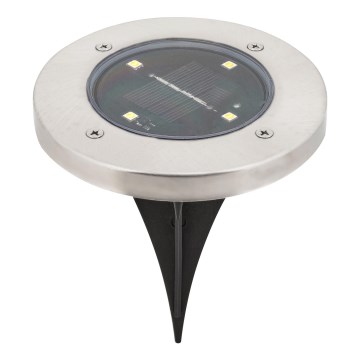 Rabalux - LED Zunanja solarna svetilka s senzorjem LED/0,24W/1xAA 400 mAh črna IP44