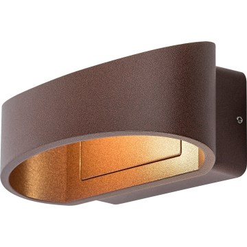 Rabalux - LED zunanja stenska svetilka LED/9W/230V IP54 rjava