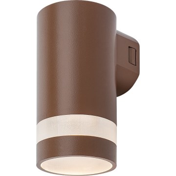 Rabalux - LED zunanja stenska svetilka LED/9W/230V IP65 rjava