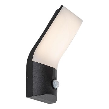 Rabalux - LED Zunanja stenska svetilka s senzorjem LED/10W/230V IP54