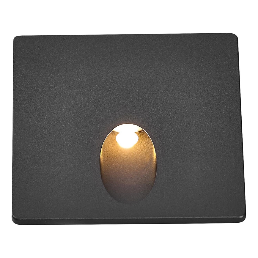 Rabalux - LED Zunanja stopniščna svetilka LED/3W/230V IP54 3000K črna