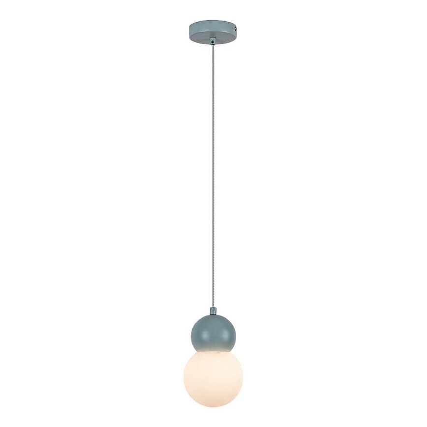 Rabalux - Lestenec na vrvici 1xG9/38W/230V modra