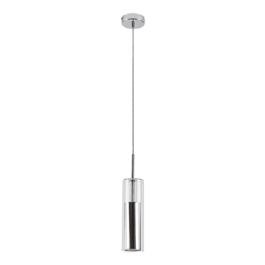 Rabalux - Lestenec na vrvici 1xGU10/50W/230V prozorna/sijajni krom