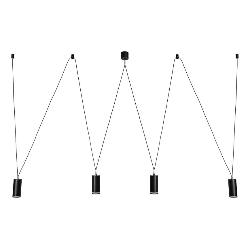 Rabalux - Lestenec na vrvici 4xGU10/5W/230V pajek