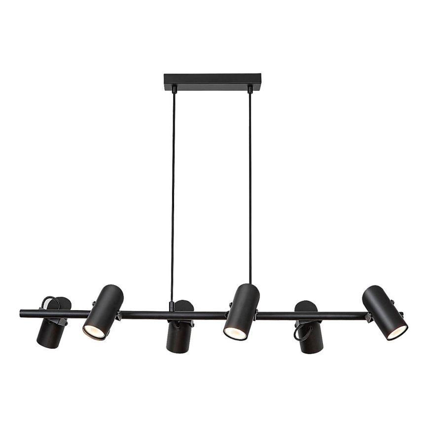 Rabalux - Lestenec na vrvici 6xGU10/25W/230V