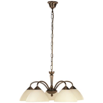 Rabalux - Nadomestno steklo pr. 17 cm krem barva