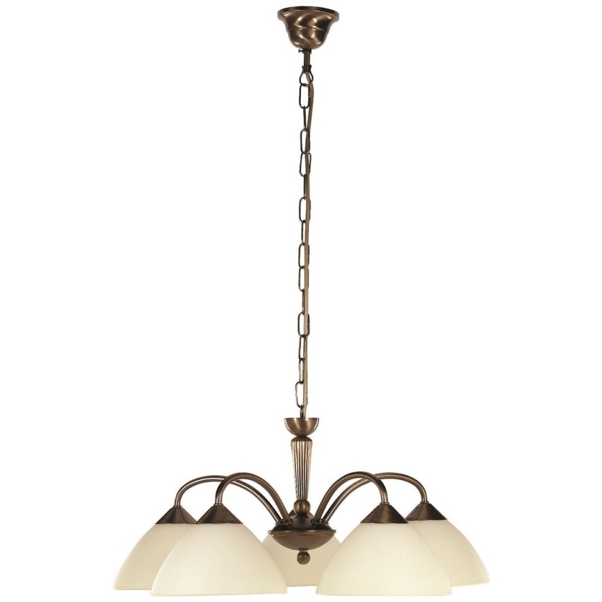 Rabalux - Nadomestno steklo pr. 17 cm krem barva