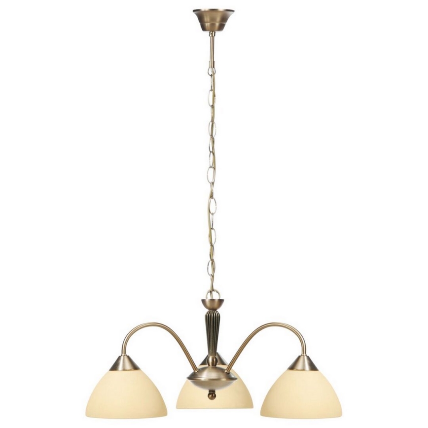 Rabalux - Nadomestno steklo pr. 17 cm krem barva