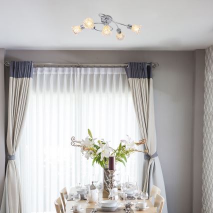 Rabalux - Reflektor 5xE14/40W/230V