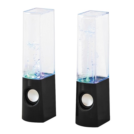 Rabalux - SET 2x speaker z RGB LED lighting 2xLED/5W/5V