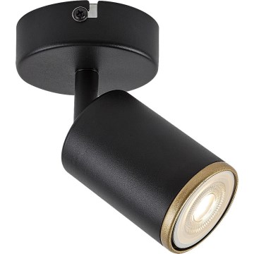 Rabalux - Stensko točkovno svetilo 1xGU10/15W/230V črno