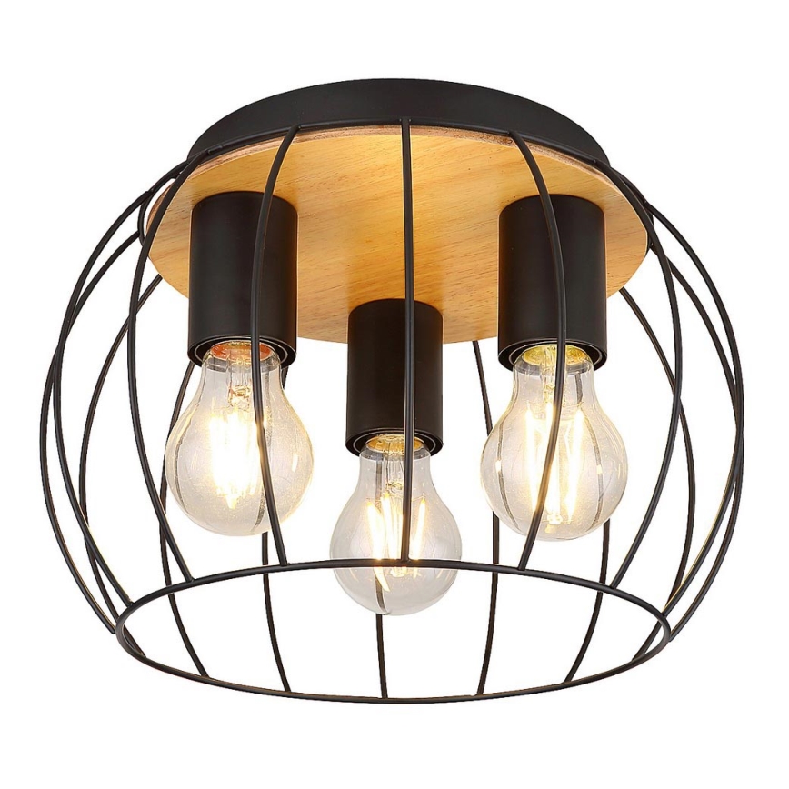 Rabalux - Stropna svetilka 3xE27/25W/230V, premer 30 cm