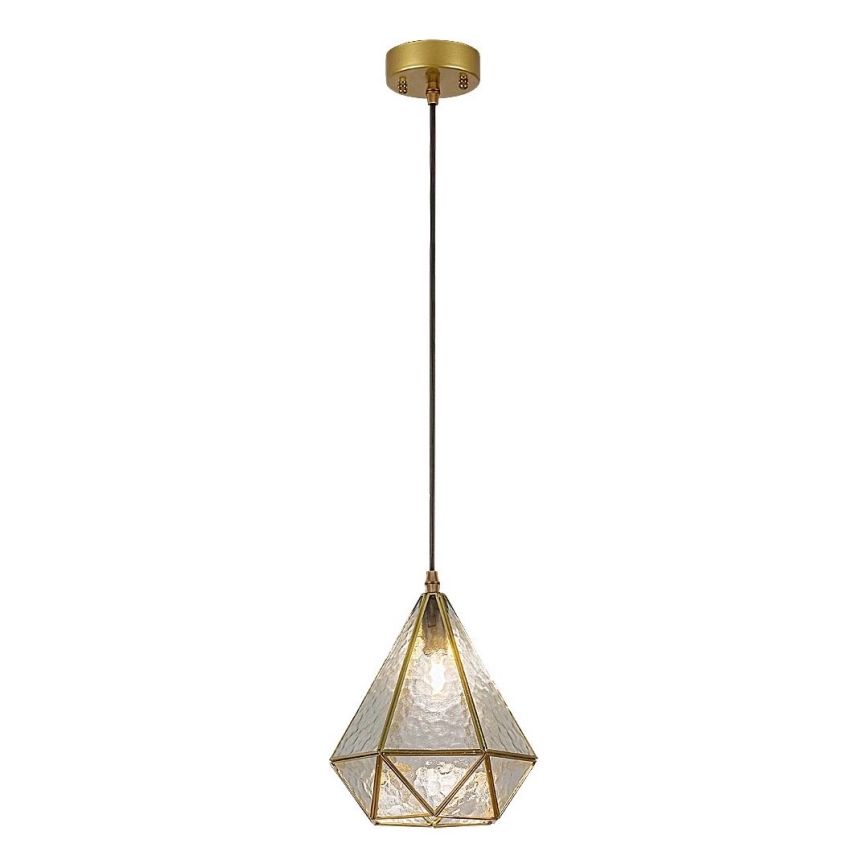 Rabalux - Tiffany vitraž lestenec na vrvici 1xE14/40W/230V zlata