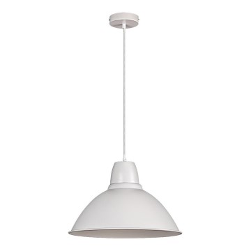 Rabalux - Viseča svetilka na kablu 1xE27/60W/230V premer 36 cm bela