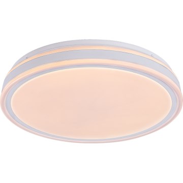 Rabalux - zatemnjevalna LED stropna svetilka LED/23W/230V 3000-6500K premer 38,5 cm črna + daljinski upravljalnik