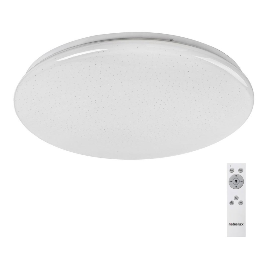 Rabalux - Zatemnjiva stropna LED svetilka STAR LED/36W/230V + daljinski upravljalnik premer 40 cm