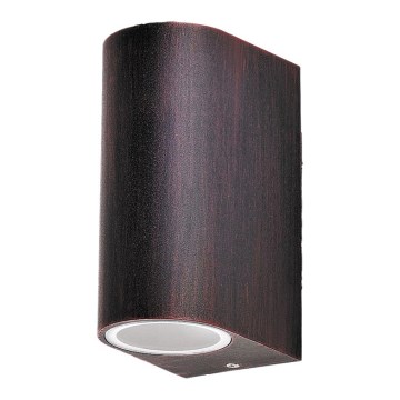 Rabalux - Zunanja Stenska svetilka 2xGU10/35W/230V IP44