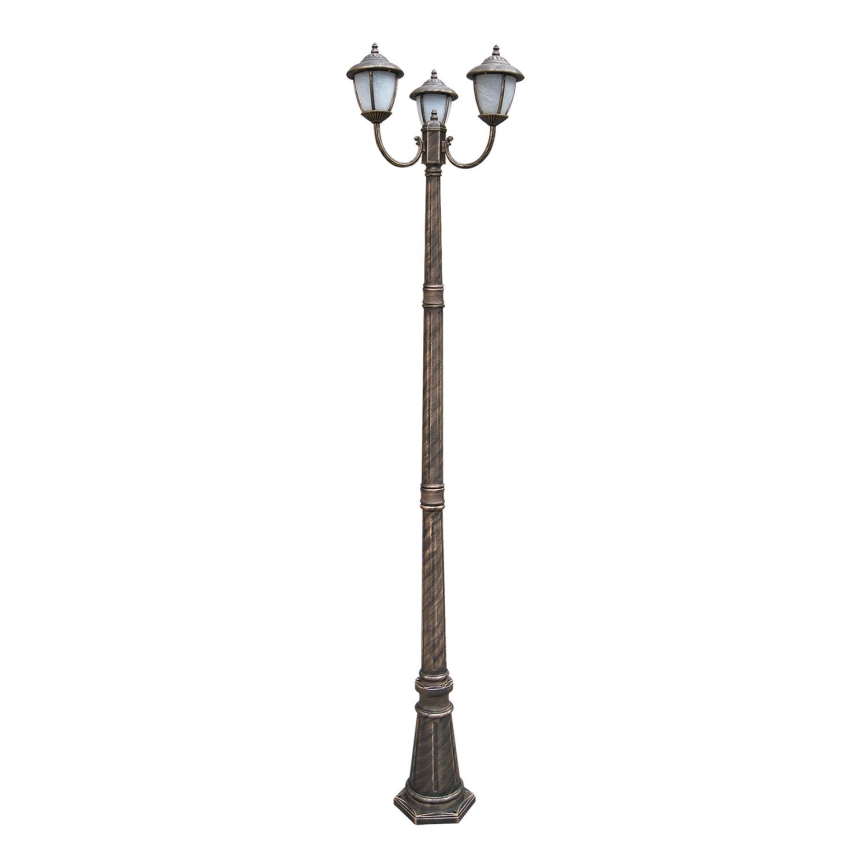 Rabalux - Zunanja svetilka 3xE27/60W/230V 210 cm