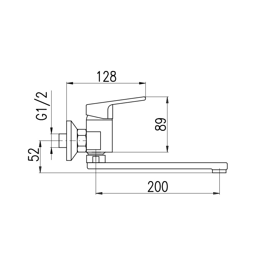RAV Slezák CO101.5/23Z - Umivalniška armatura COLORADO cm v sijajni zlati barvi