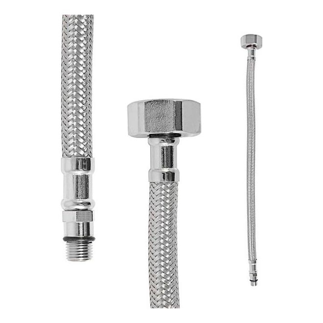 RAV Slezák IF0012 - Fleksibilna priključna cev FLEXI 35 cm, sijajni krom