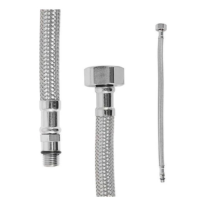 RAV Slezák IF0038 - Fleksibilna priključna cev FLEXI 35 cm, sijajni krom