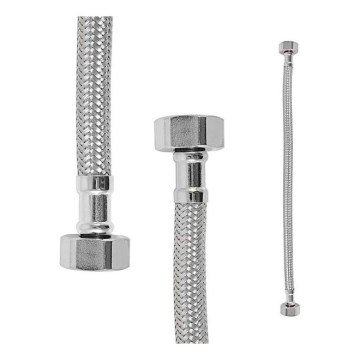 RAV Slezák IF0133.0 - Gibka priključna cev FLEXI 10 cm, sijajni krom