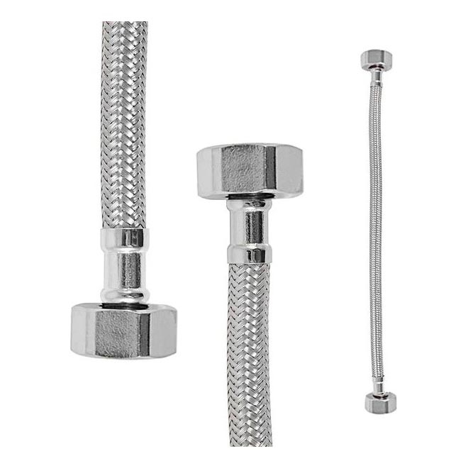 RAV Slezák IF0155.0 - Fleksibilna priključna cev FLEXI 10 cm sijajni krom