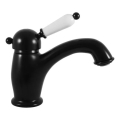 RAV Slezák L526.0CMAT - Pipa za umivalnik LABE RETRO 15,3 cm mat črna