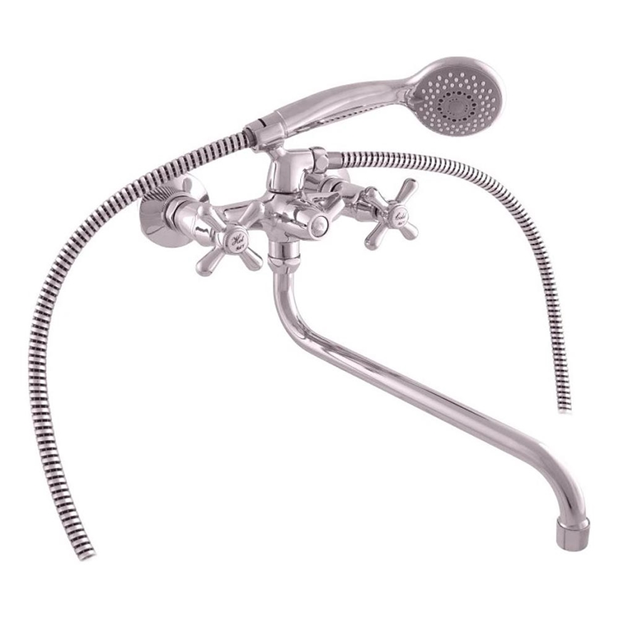 RAV Slezák MK153.5/1 - kopalniški komplet za kad z armaturo MORAVA v sijajnem kromu