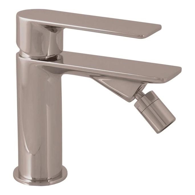 RAV Slezák NL144.0MGL - Mešalna armatura za bide NIL, 13,6 cm, v sijajni sivi barvi