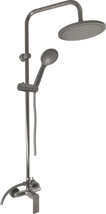 RAV Slezák NL182.5/7MGK - Pršni komplet z mešalnikom NIL v brušeni sivi barvi