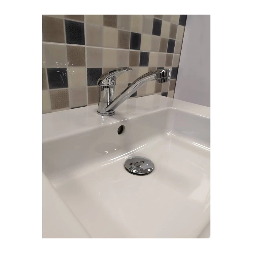 RAV Slezák SA015.0 - Pipa za umivalnik SAZAVA, 11,8 cm, sijajni krom