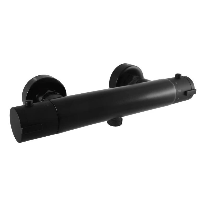 RAV Slezák TRM80.5CMAT - Termostatska tuš baterija TERMO mat črna